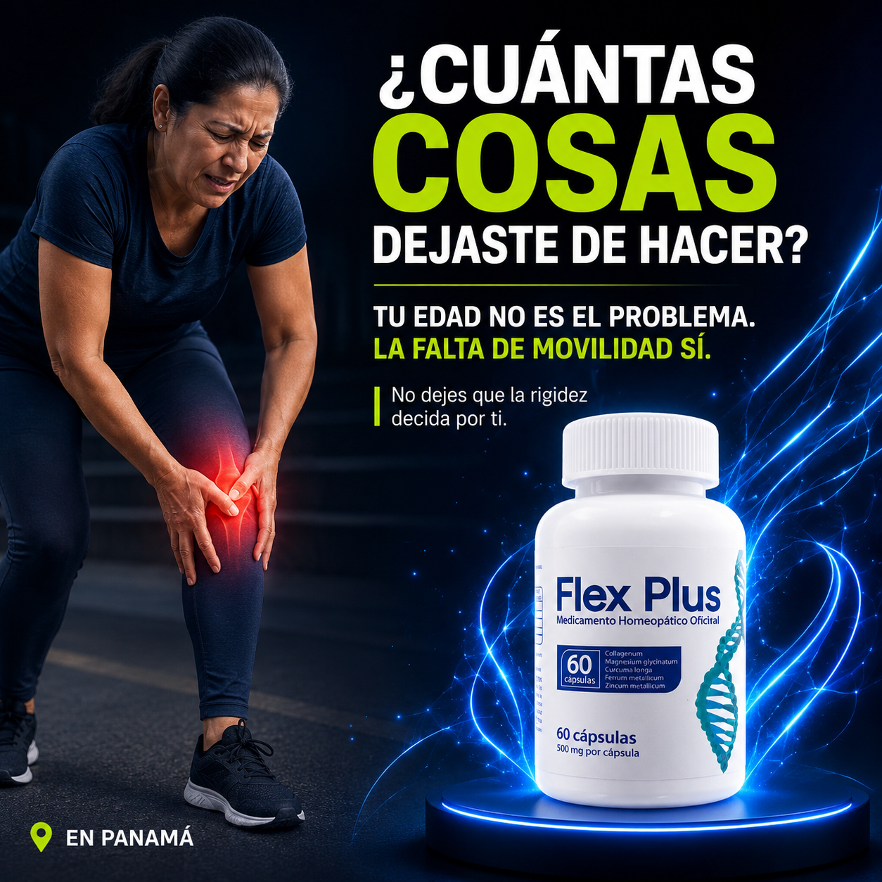 Flex Plus® Importado – Fórmula Avanzada para Solución Integral de Dolores Articulares