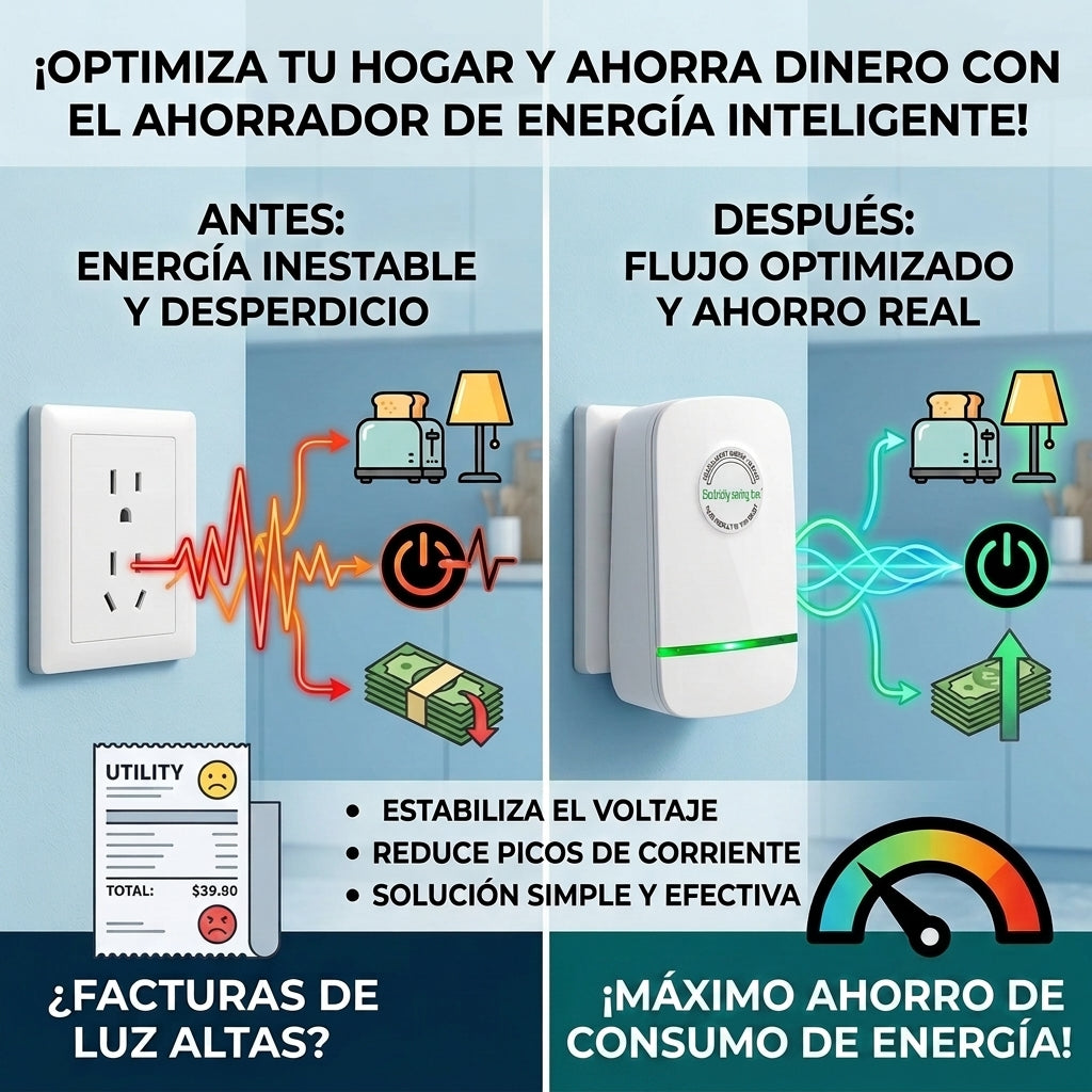 PowerSaver Pro™ Sistema Inteligente de Optimización Eléctrica  Importado Exclusivamente para Panamá 🇵🇦